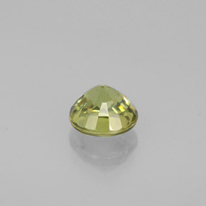 0,50 ctw natürlicher grüner Demantoid, Rundschliff, VS
