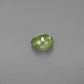 0,47 ctw natürlicher grüner Demantoid, Rundschliff, VS
