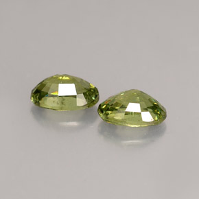  ct natürliche grüner Demantoid-Edelsteine, Oval Schliff, VS-SI