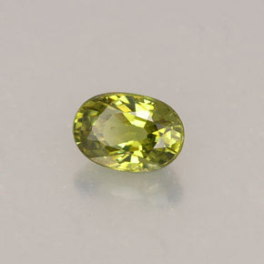 0,63 ctw natürlicher grüner Demantoid, Oval Schliff, VS