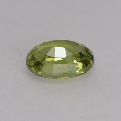 0,64 ctw natürlicher grüner Demantoid, Oval Schliff, VS