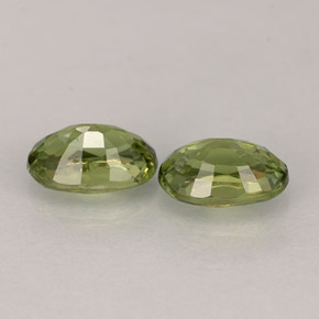  ct natürliche grüner Demantoid-Edelsteine, Oval Schliff, VS