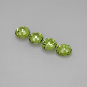  ct natürliche grüner Demantoid-Edelsteine, Rundschliff, VS