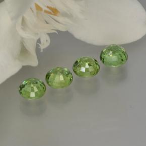 1,52 ct natürliche grüner Demantoid-Edelsteine, Rundschliff, VS