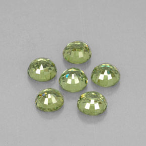  ct natürliche grüner Demantoid-Edelsteine, Rundschliff, VS
