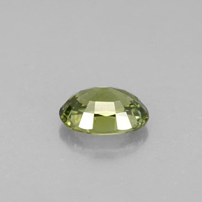 0,62 ctw natürlicher grüner Demantoid, Oval Schliff, VS