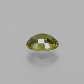 0,65 ctw natürlicher grüner Demantoid, Oval Schliff, VS