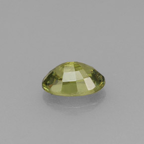 0,58 ctw natürlicher grüner Demantoid, Oval Schliff, VS
