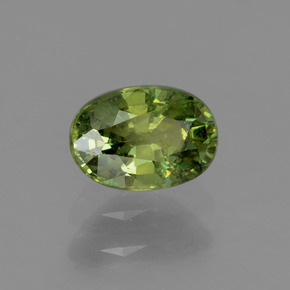 9,17 ctw natürlicher Mittelgrün Demantoid, Oval Schliff, VS-SI