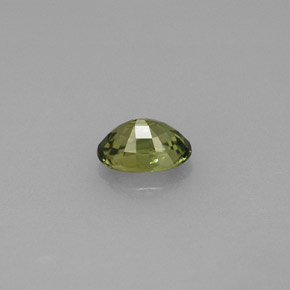 0,66 ctw natürlicher grüner Demantoid, Oval Schliff, VVS-VS