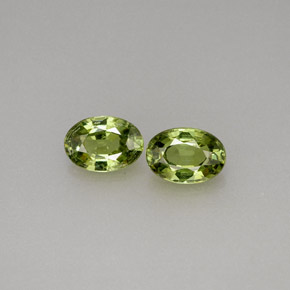  ct natürliche grüner Demantoid-Edelsteine, Oval Schliff, VVS-VS
