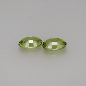  ct natürliche grüner Demantoid-Edelsteine, Oval Schliff, VVS-VS