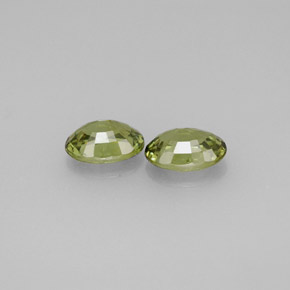  ct natürliche grüner Demantoid-Edelsteine, Oval Schliff, VVS-VS