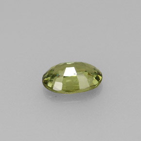 0,59 ctw natürlicher grüner Demantoid, Oval Schliff, VVS-VS