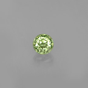0,32 ctw natürlicher grüner Demantoid, Rundschliff, VS