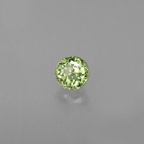 0,32 ctw natürlicher grüner Demantoid, Rundschliff, VS