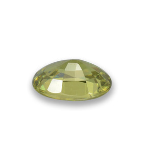 0,58 ctw natürlicher grüner Demantoid, Oval Schliff, VS