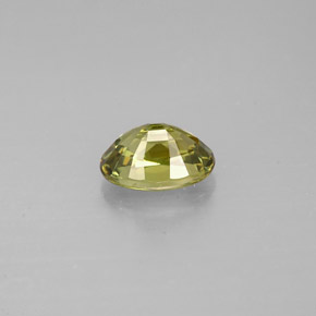 0,71 ctw natürlicher grüner Demantoid, Oval Schliff, VS