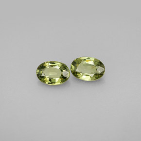  ct natürliche grüner Demantoid-Edelsteine, Oval Schliff, VVS-VS