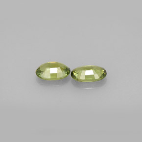  ct natürliche grüner Demantoid-Edelsteine, Oval Schliff, VVS-VS