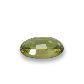 0,53 ctw natürlicher grüner Demantoid, Oval Schliff, VS