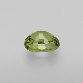 0,72 ctw natürlicher grüner Demantoid, Oval Schliff, VS