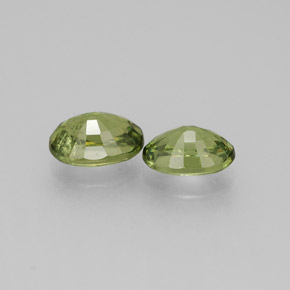 ct natürliche grüner Demantoid-Edelsteine, Oval Schliff, VS-SI