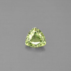 0,57 ctw natürlicher grüner Demantoid, Trillion, VS