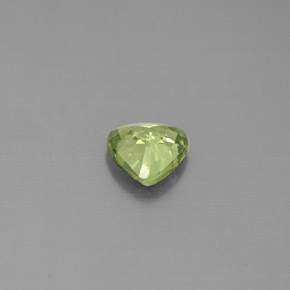 0,57 ctw natürlicher grüner Demantoid, Trillion, VS