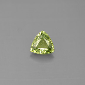 0,56 ctw natürlicher grüner Demantoid, Trillion, VS