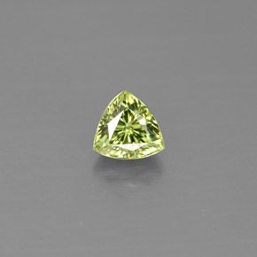 0,55 ctw natürlicher grüner Demantoid, Trillion, VS