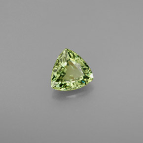 0,70 ctw natürlicher grüner Demantoid, Trillion, VVS-VS