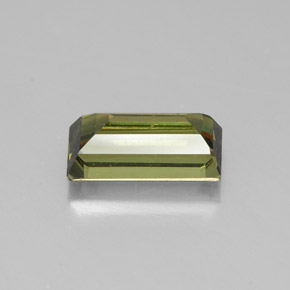 2,03 ctw natürlicher gelber Demantoid, Baguette, SI