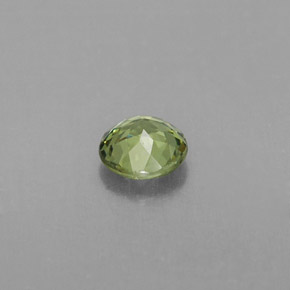0,47 ctw natürlicher grüner Demantoid, Rundschliff, VVS-VS