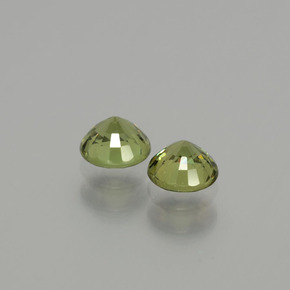  ct natürliche grüner Demantoid-Edelsteine, Rundschliff, VS