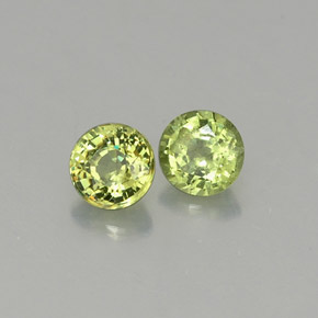  ct natürliche grüner Demantoid-Edelsteine, Rundschliff, VS