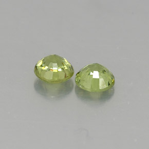  ct natürliche grüner Demantoid-Edelsteine, Rundschliff, VS