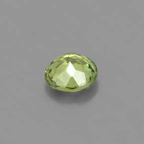0,43 ctw natürlicher grüner Demantoid, Rundschliff, VS-SI