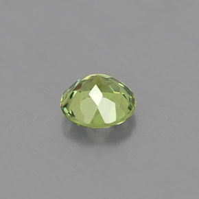 0,47 ctw natürlicher grüner Demantoid, Rundschliff, VS