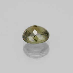 1,36 ctw natürlicher gelber Demantoid, Oval Schliff, VS-SI