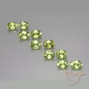 2.02 ct natürliche Waldgrün Demantoider Granat-Edelsteine, Oval, VS