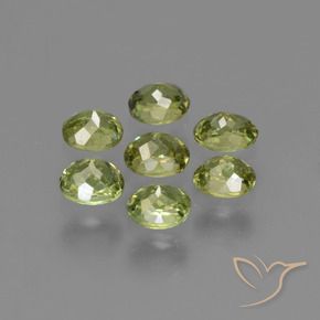 1.61 ct natürliche Waldgrün Demantoider Granat-Edelsteine, Oval, VS