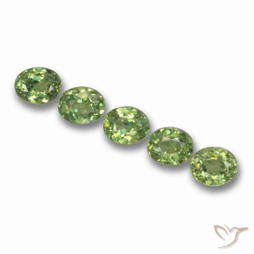 1.89ctw Natürlicher Waldgrün Demantoider Granat, Oval, VS