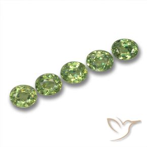 1.89 ct natürliche Waldgrün Demantoider Granat-Edelsteine, Oval, VS