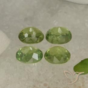 1.84 ct natürliche Birnengrün Demantoider Granat-Edelsteine, Oval, VS