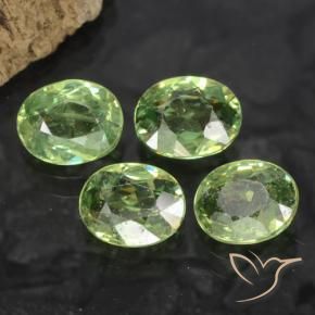 1.73 ct natürliche Mittelgrün Demantoider Granat-Edelsteine, Oval, VS