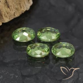 1.73 ct natürliche Mittelgrün Demantoider Granat-Edelsteine, Oval, VS