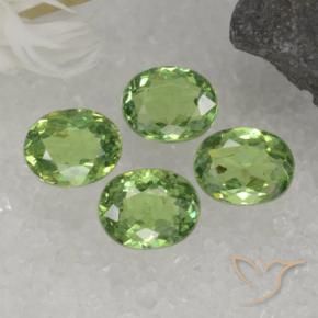 1.73 ct natürliche Mittelgrün Demantoider Granat-Edelsteine, Oval, VS