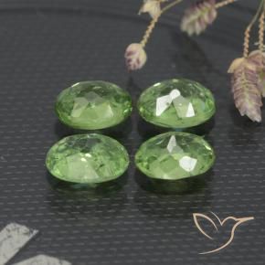 1.65 ct natürliche Warmes Grün Demantoider Granat-Edelsteine, Oval, VS