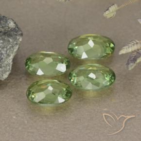 2.17 ct natürliche Warmes Grün Demantoider Granat-Edelsteine, Oval, VS-SI